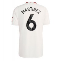 Camiseta Manchester United Lisandro Martinez #6 Tercera Equipación Replica 2023-24 mangas cortas